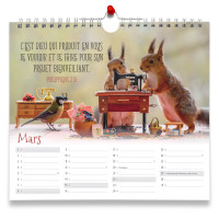 Calendrier Tu prends soin de moi