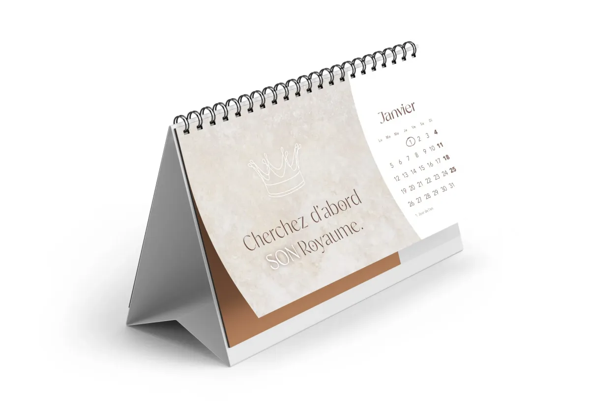 Calendrier Vivre en Sa Présence - A poser