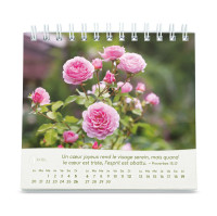 Calendrier Roses - petit format