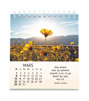 Calendrier Au coeur du jour