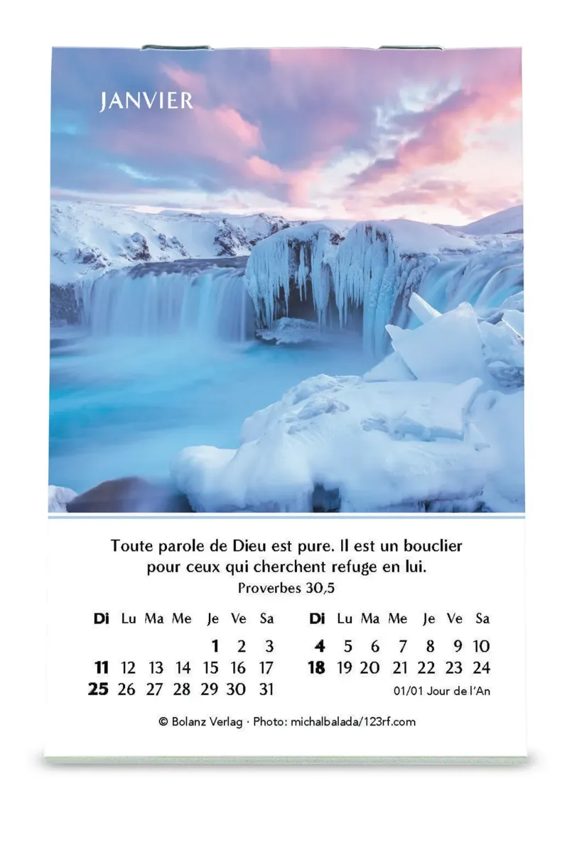 Calendrier Espérance - mini