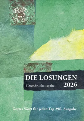 Losungen - 296e année - Edition suisse, gros caractères, vert