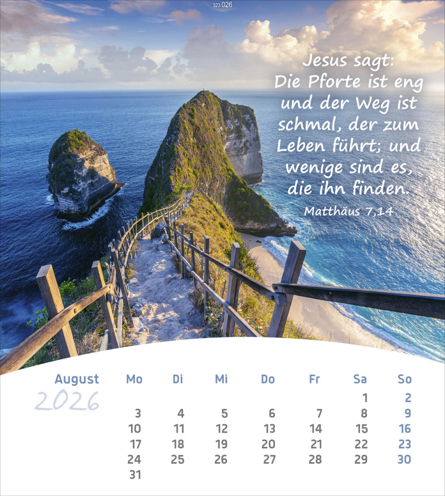 Calendrier La Vie pour toi - allemand -  cartes postales