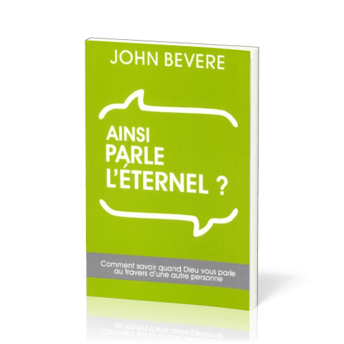 AINSI PARLE L'ETERNEL