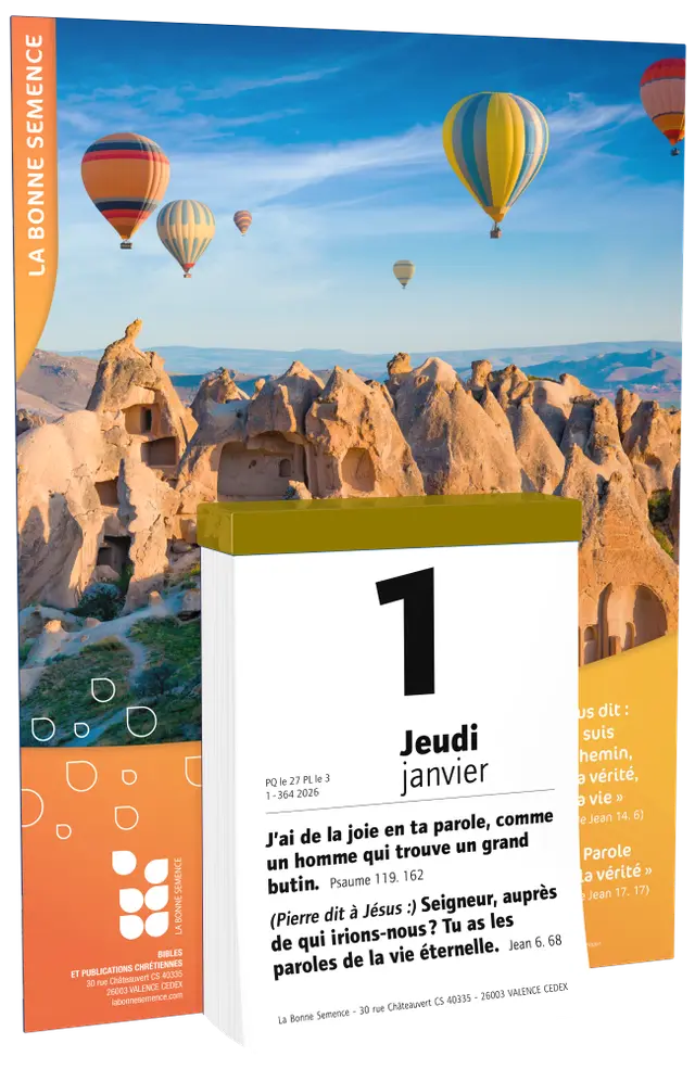 Calendrier Bonne Semence Français bloc & plaque