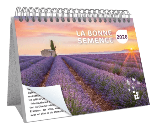 Calendrier Bonne Semence Français A4 - Gros caractères
