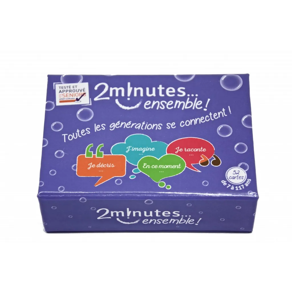 2 minutes... ensemble - Le jeu qui connecte les générations