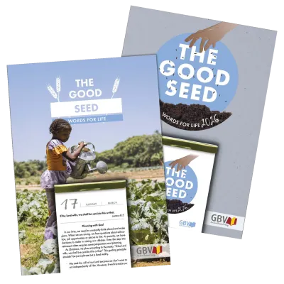 Calendrier Bonne Semence Anglais bloc & plaque  - The Good Seed