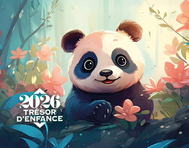 Calendrier Trésor d'enfance - à effeuiller