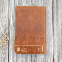 Bible Segond 21 compacte  (Premium style) - Couverture semi-rigide cuir brun, tranches or