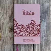 Bible Segond 21 compacte (Premium Style) - couverture souple toile rose et onglets