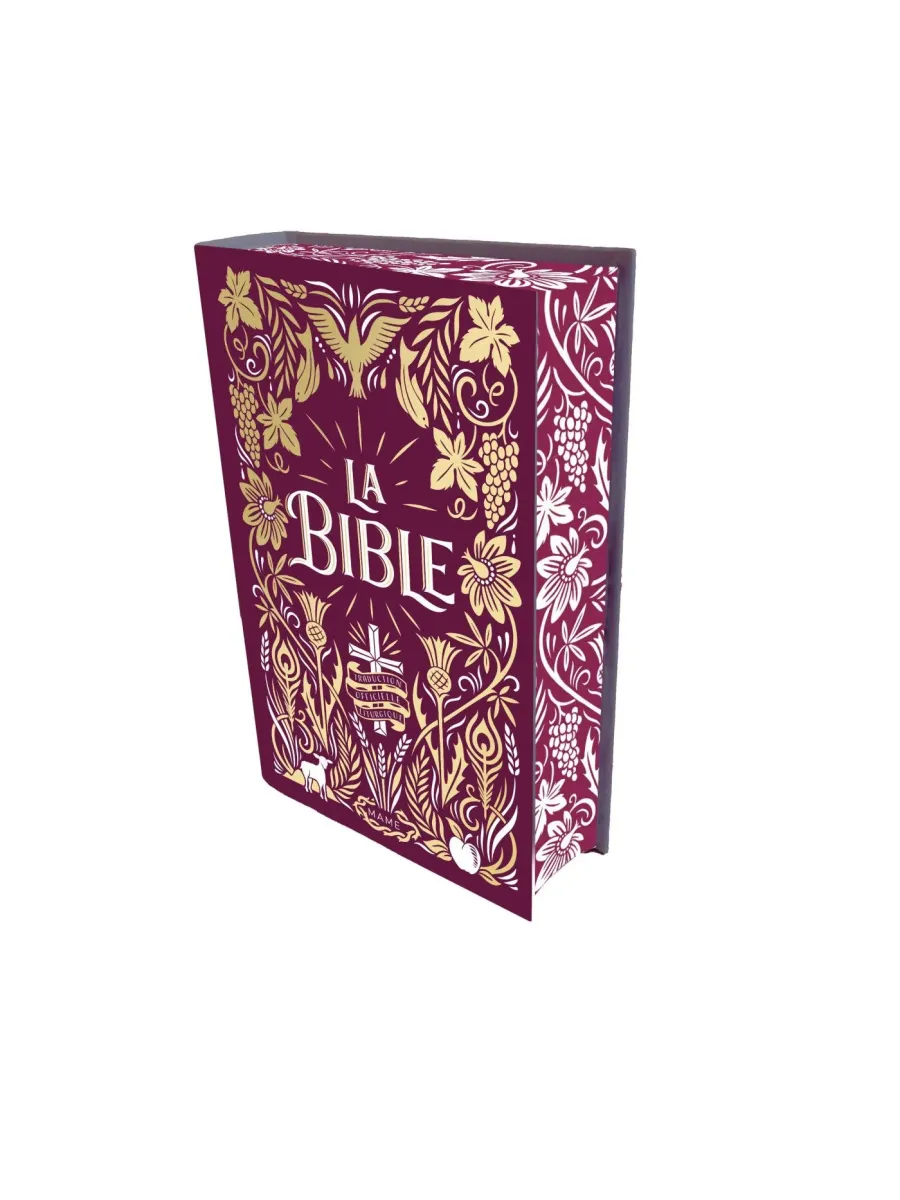 Bible (La) Traduction officielle liturgique - reliée brun avec jaspage