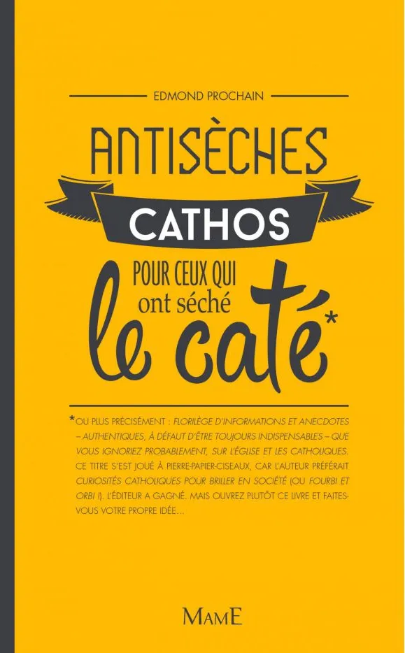 ANTISECHES CATHOS - POUR CEUX QUI ONT SECHE LE CATE