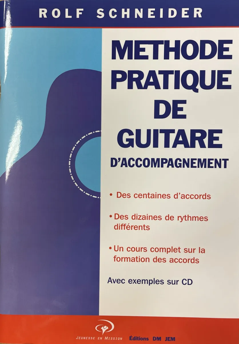 METHODE PRATIQUE DE GUITARE ACCOMPAGNEMENT + CD