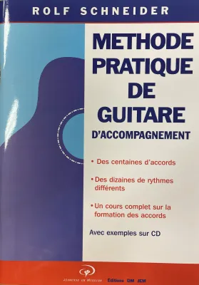 METHODE PRATIQUE DE GUITARE ACCOMPAGNEMENT + CD