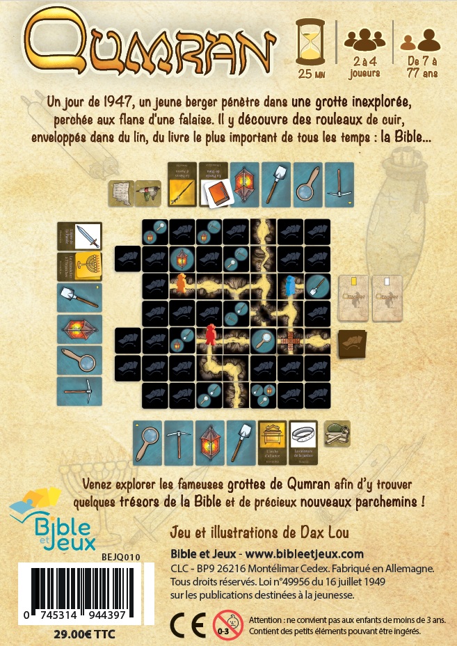 Qumran - En route pour une aventure archéologique - Jeux