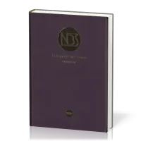 Bible NBS - étude - souple similicuir prune
