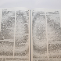 Bible Segond 21 compacte  (Premium style) - Couverture souple bleu marine