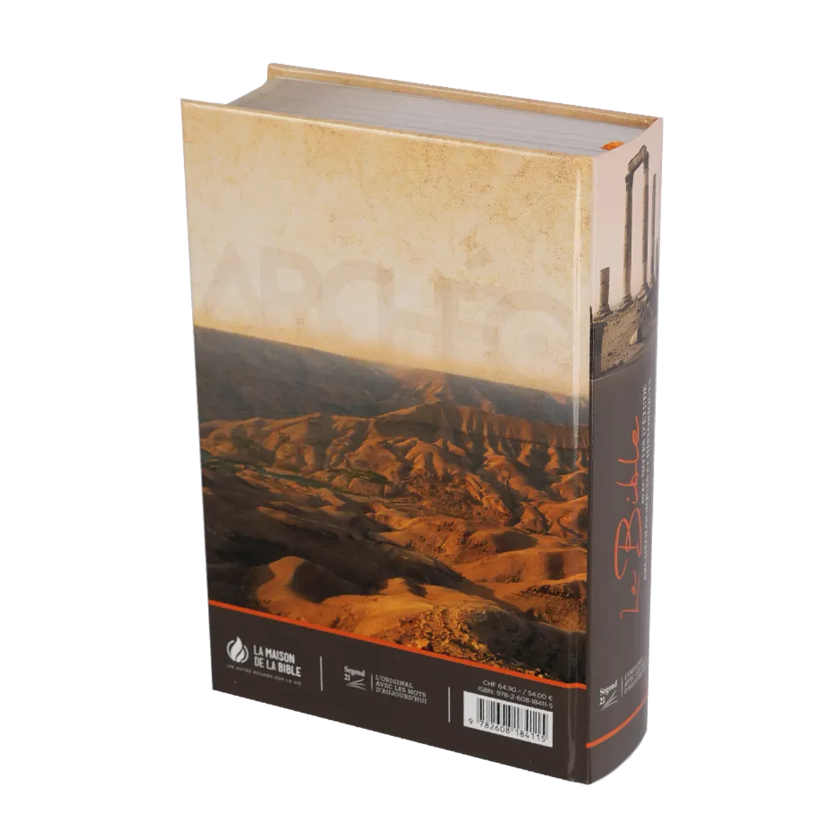 BIBLE SEGOND 21 ARCHEOLOGIQUE - COUVERTURE RIGIDE