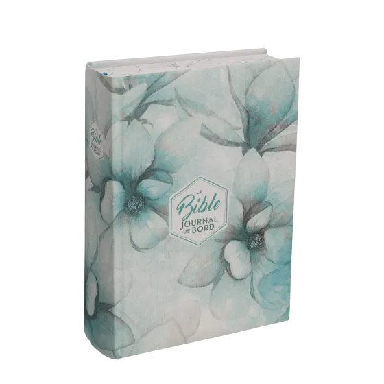 Bible Segond 21 Journal de bord - couverture rigide, toile imprimée motifs, jaspage