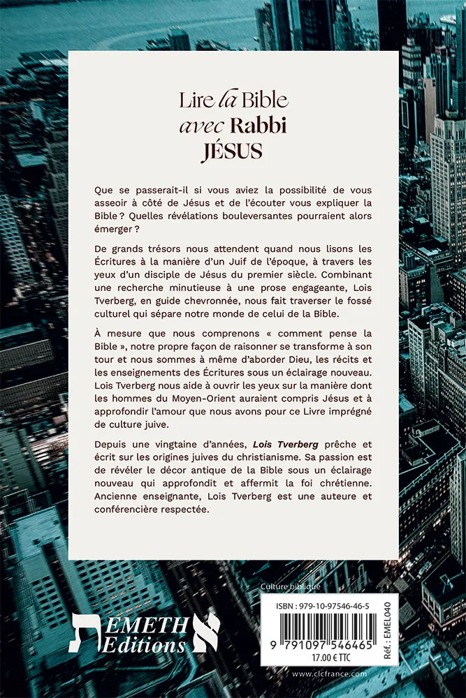 Lire la Bible avec Rabbi Jésus - Une perspective juive qui boulverse notre interprétation de la Bibl