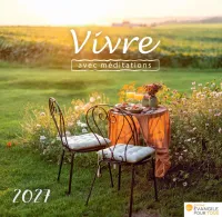 Calendrier Vivre - cartes postales avec méditations