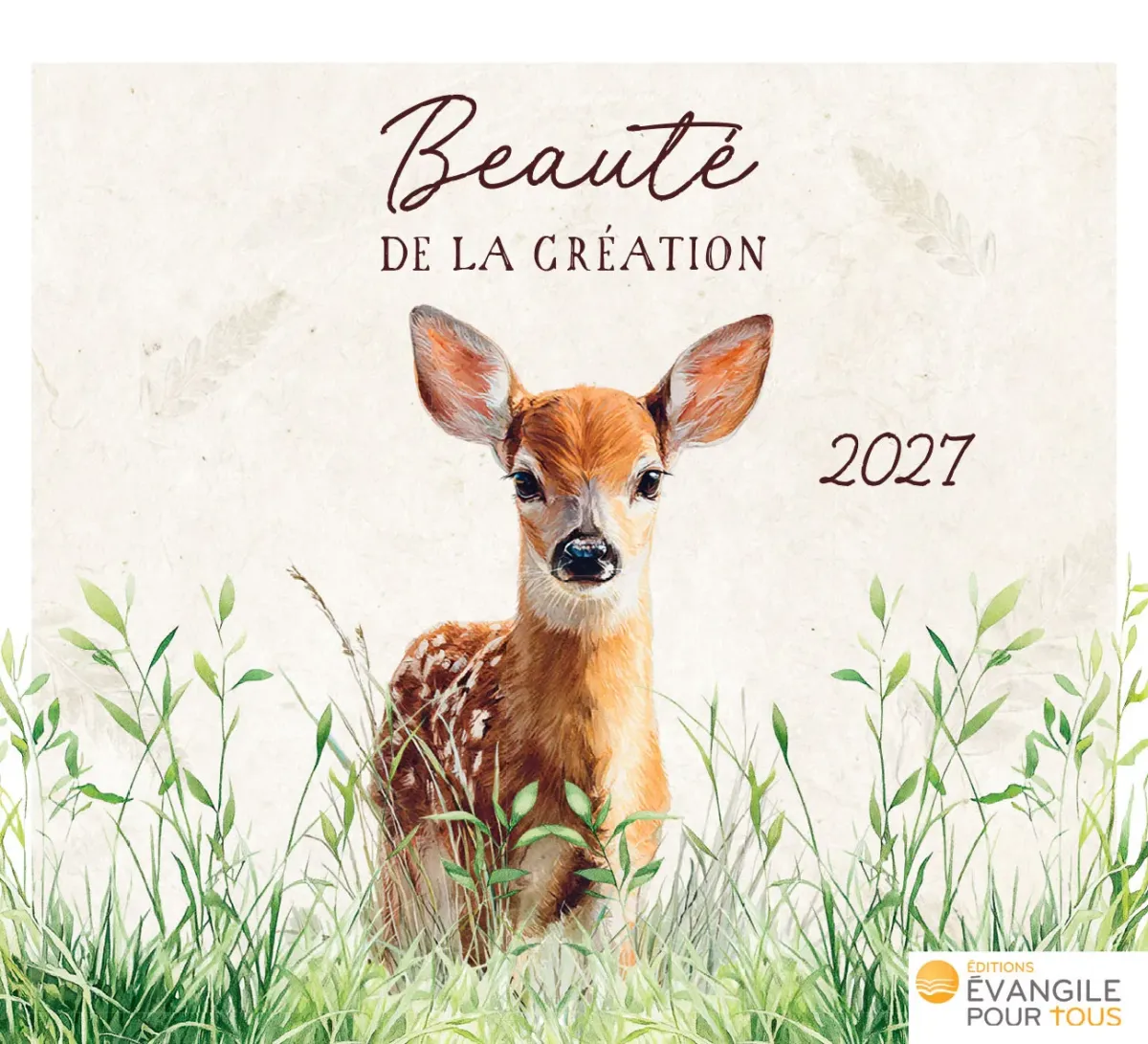 Calendrier Beauté de la création  - de table