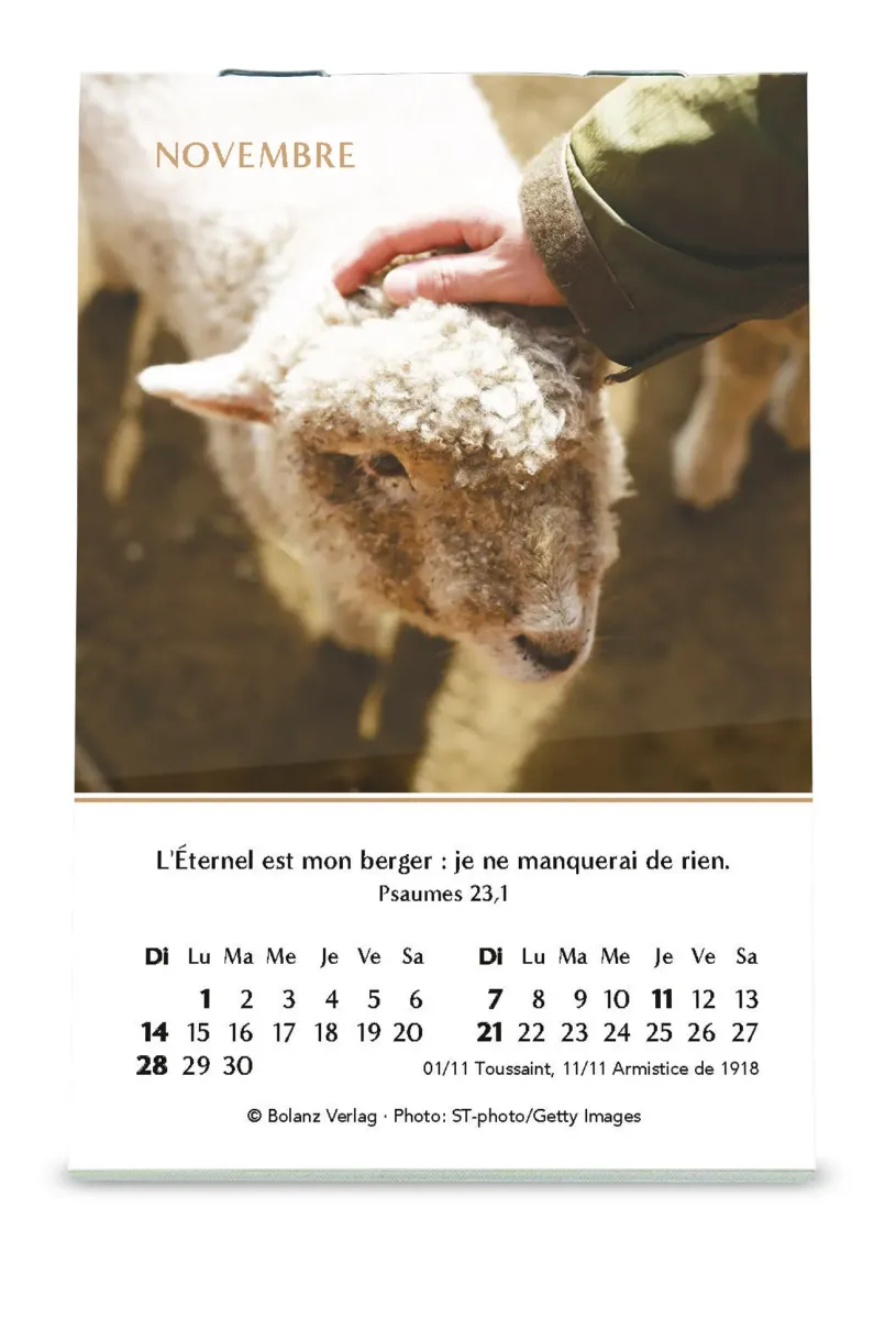 Calendrier Joie - mini