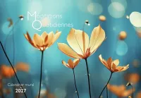 Calendrier Méditations Quotidiennes - bloc à effeuiller - mural