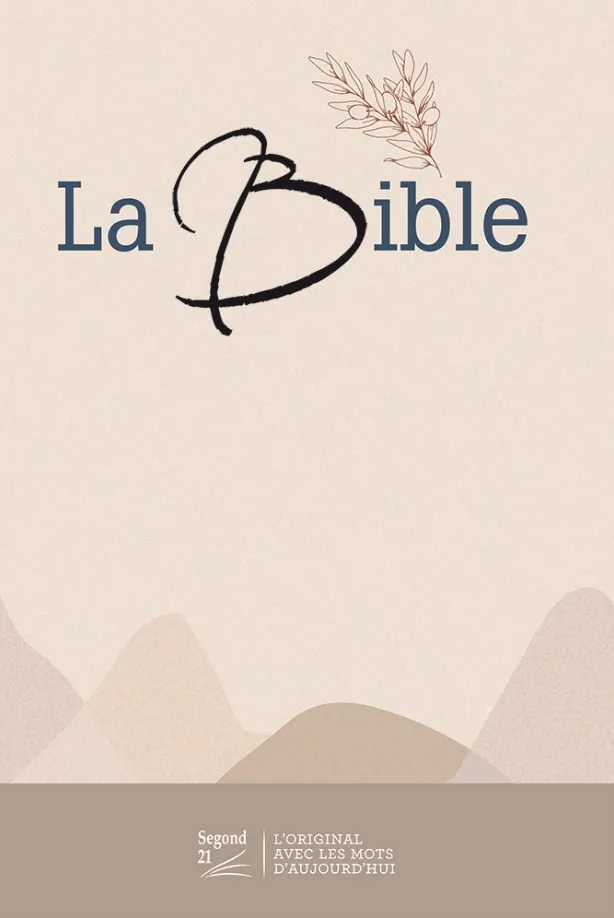 Bible Segond 21 gros caractères rigide toilée matelassée Soeur-Co