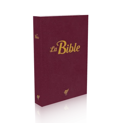 Bible Segond 1910 souple grenat compact