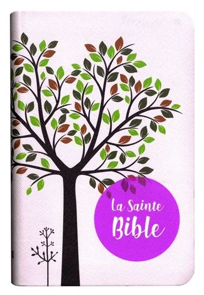 Bible Segond 1910 compacte souple similicuir rose