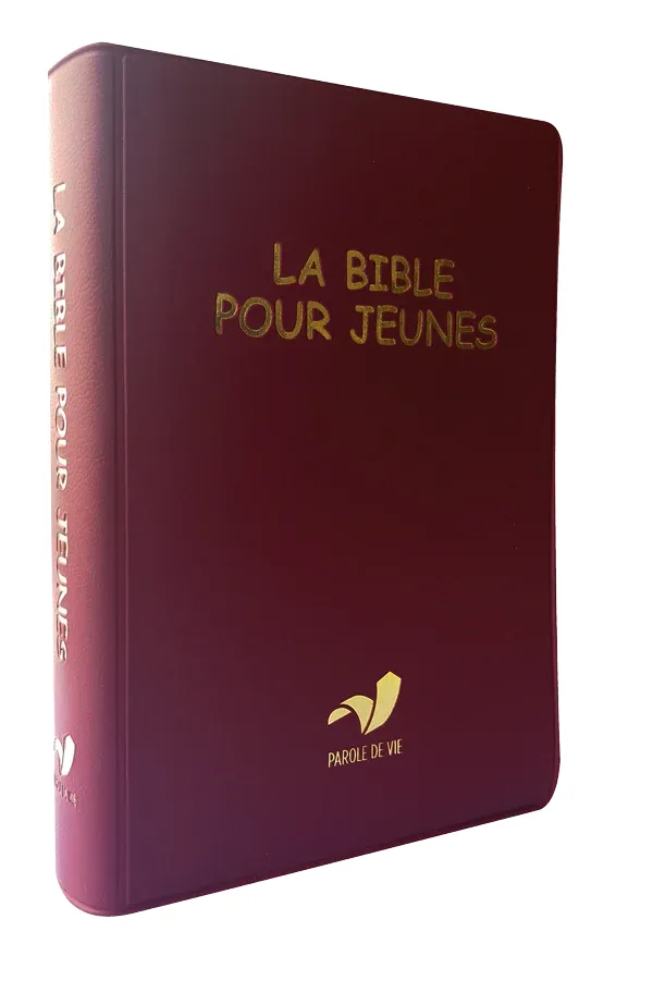 Bible Parole de Vie pour jeunes (La) - vinyle bordeaux