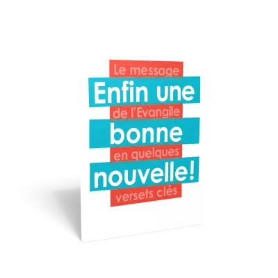 Enfin une bonne nouvelle !