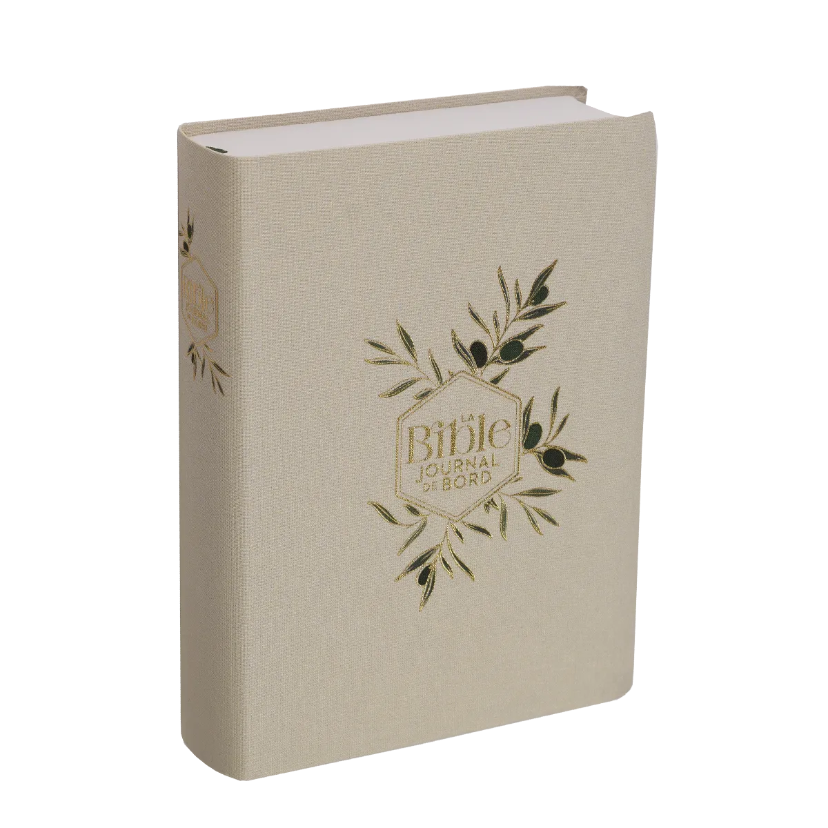 Bible Segond 21 Journal de bord - couverture souple toile blanche