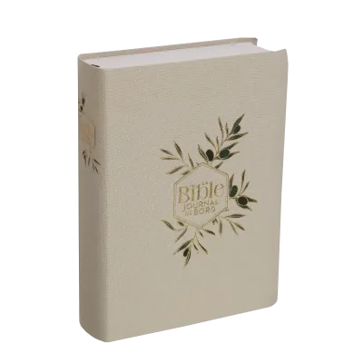 Bible Segond 21 Journal de bord - couverture souple toile blanche