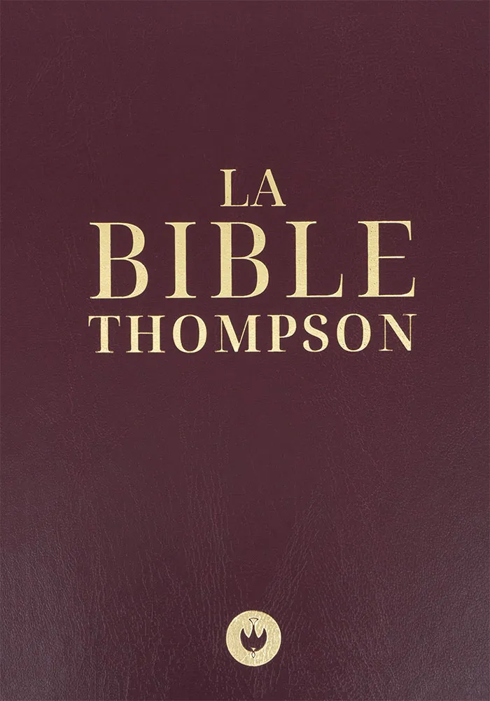 Bible Thompson version Colombe - Couverture rigide - Paroles de Jésus en rouge