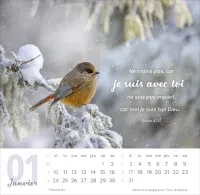 Calendrier Vivre - cartes postales avec méditations