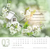 Calendrier Vivre - cartes postales avec méditations
