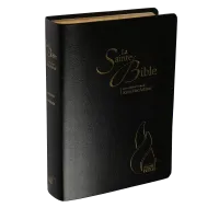 BIBLE NEG MACARTHUR SOUPLE FIBROCUIR NOIR TR. OR