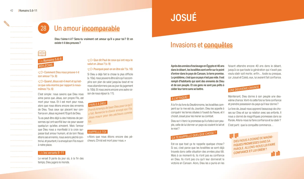 Lis. Réfléchis. Agis - Volume 2 - 365 jours pour booster ta foi
