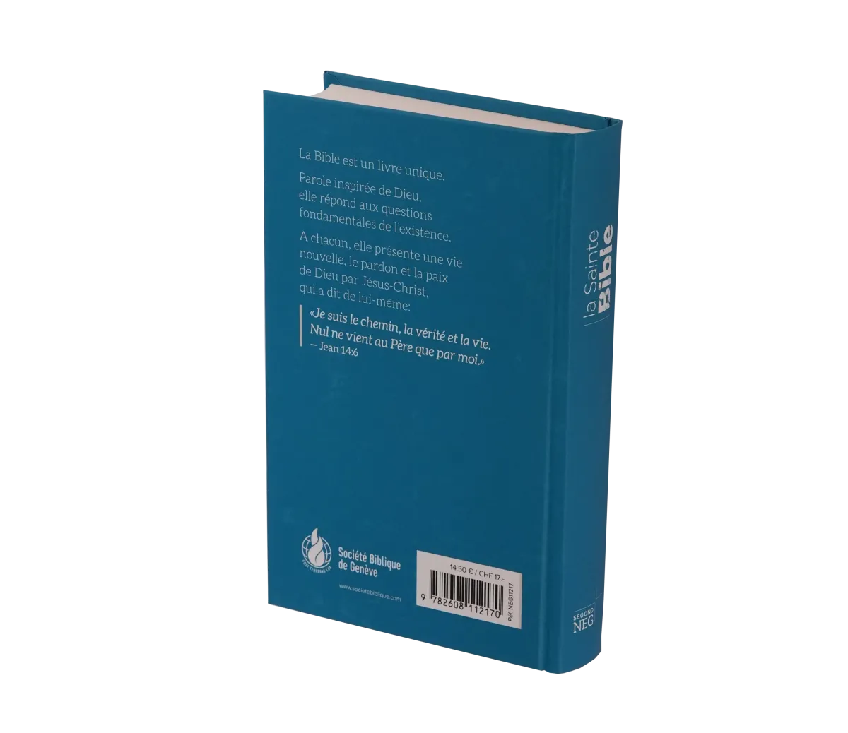 Bible NEG compact rigide bleue