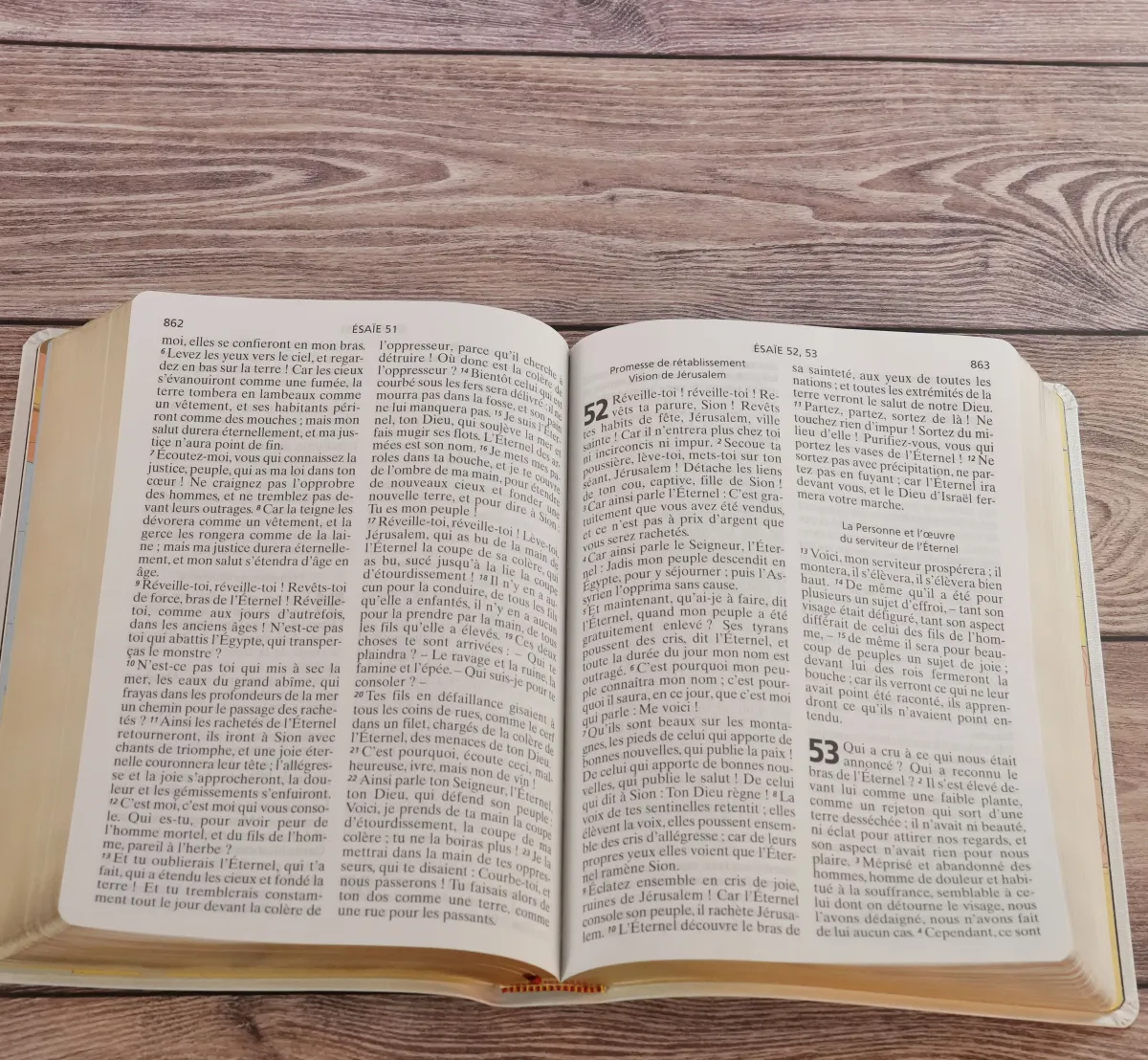 Bible NEG gros caractères - blanche