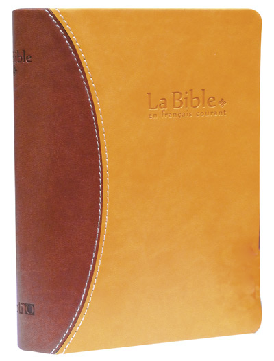 Bible FC semi-rigide, tranche or - Avec deutérocanoniques