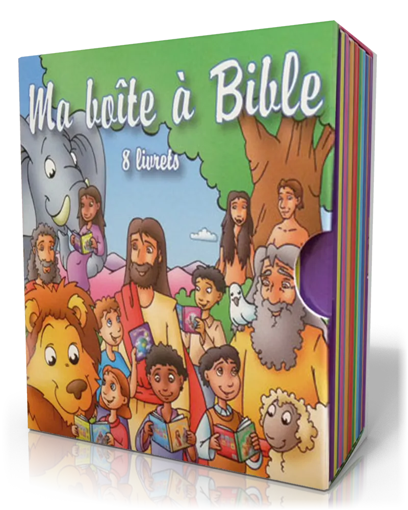MA BOITE A BIBLE : 8 LIVRETS COFFRET