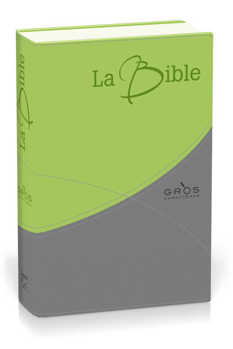 BIBLE SEGOND 21 GROS CARACTERES SOUPLE DUO