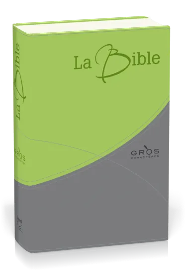 BIBLE SEGOND 21 GROS CARACTERES SOUPLE DUO