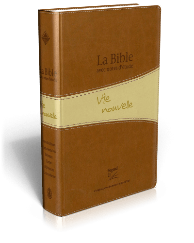 Bible Segond 21 Vie Nouvelle - souple - duo brune avec boîtier