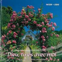 DIEU, TU ES AVEC MOI  - LIVRE-PHOTOS GROS CARACTERES