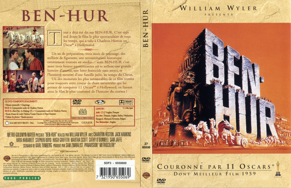 BEN HUR DVD
